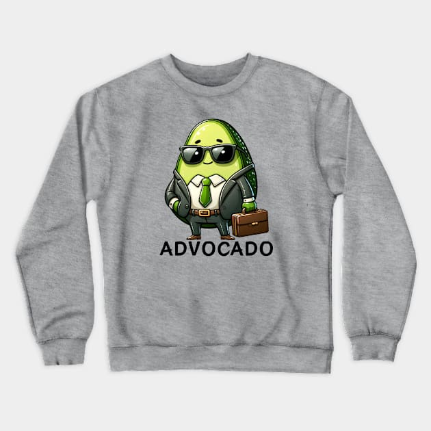 Advocado, avocado lawyer Crewneck Sweatshirt by Epic Shirt Store